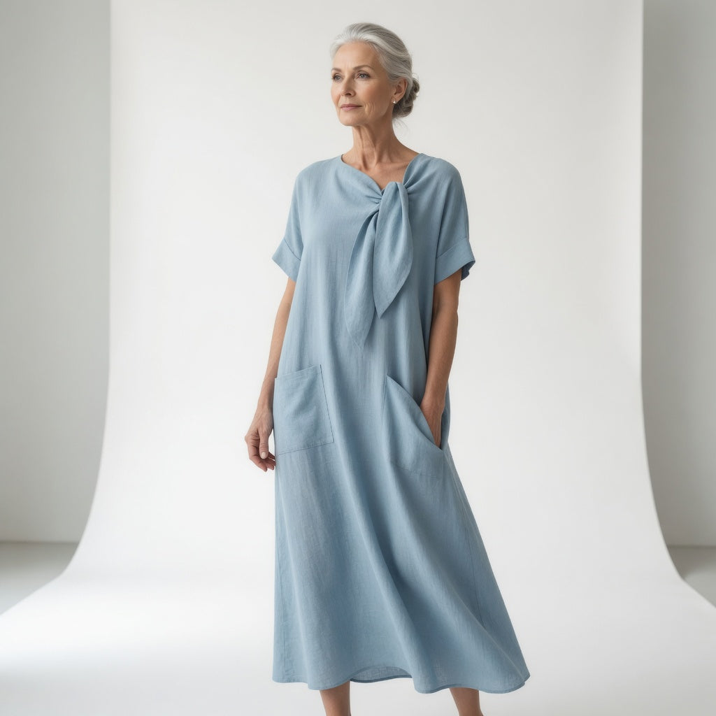 MIREILLE | Robe en coton fluide et estivale