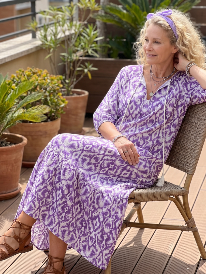 Aurélie | Robe Maxi Fleurie Élégante