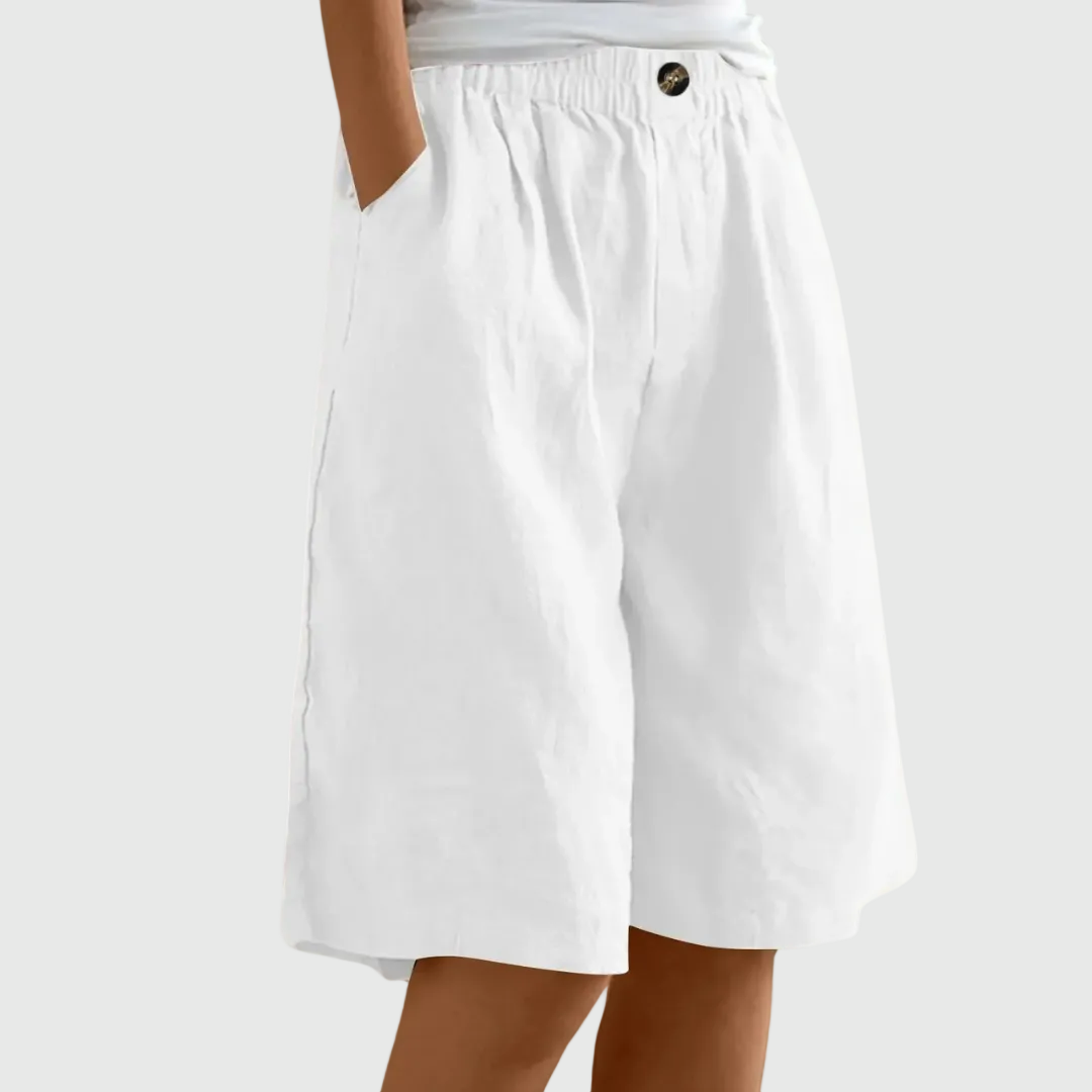 MARIE | Shorts Amples Taille Élastique