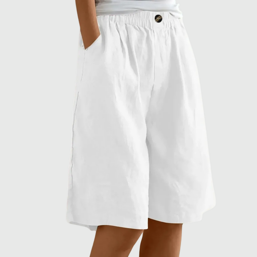 MARIE | Shorts Amples Taille Élastique