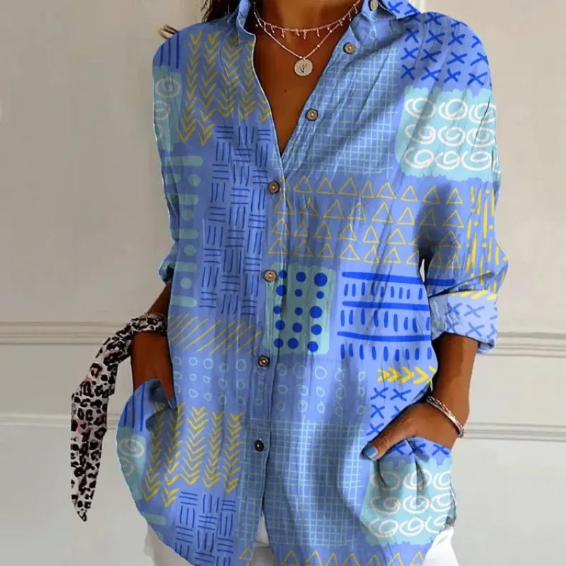 MAËVA™ | Blouse colorée