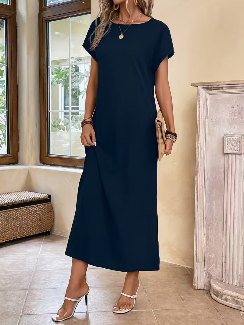 MARGAUX | Robe longue élégante et minimaliste