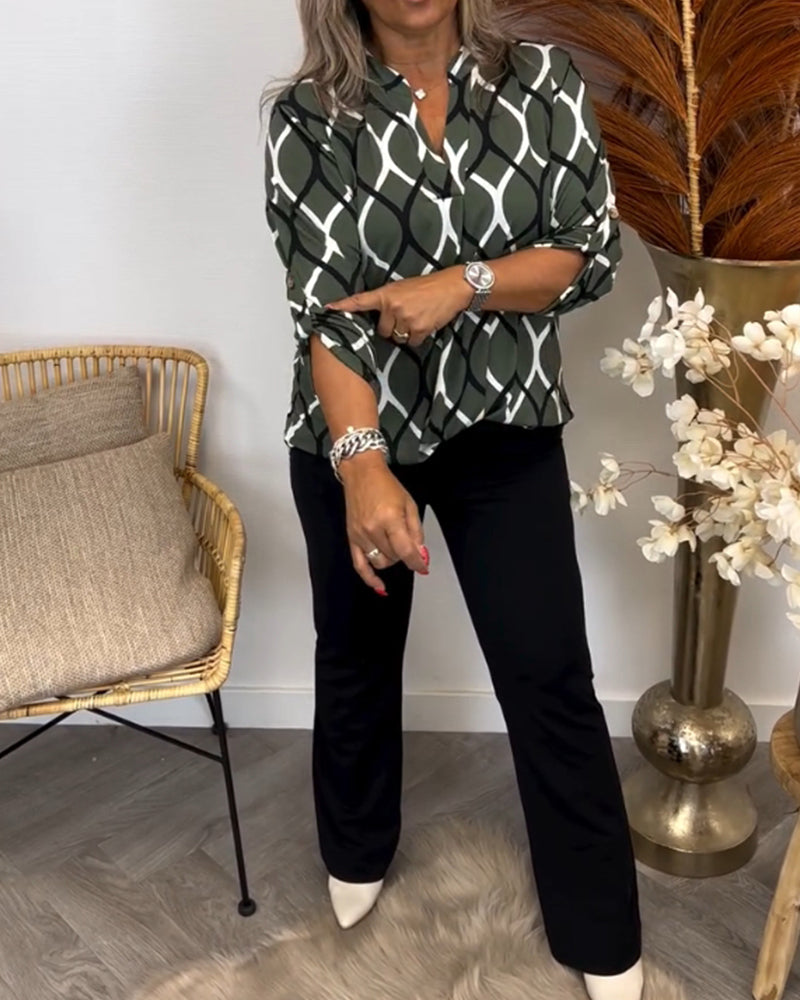 CLAIRE™ | Blouse à motif