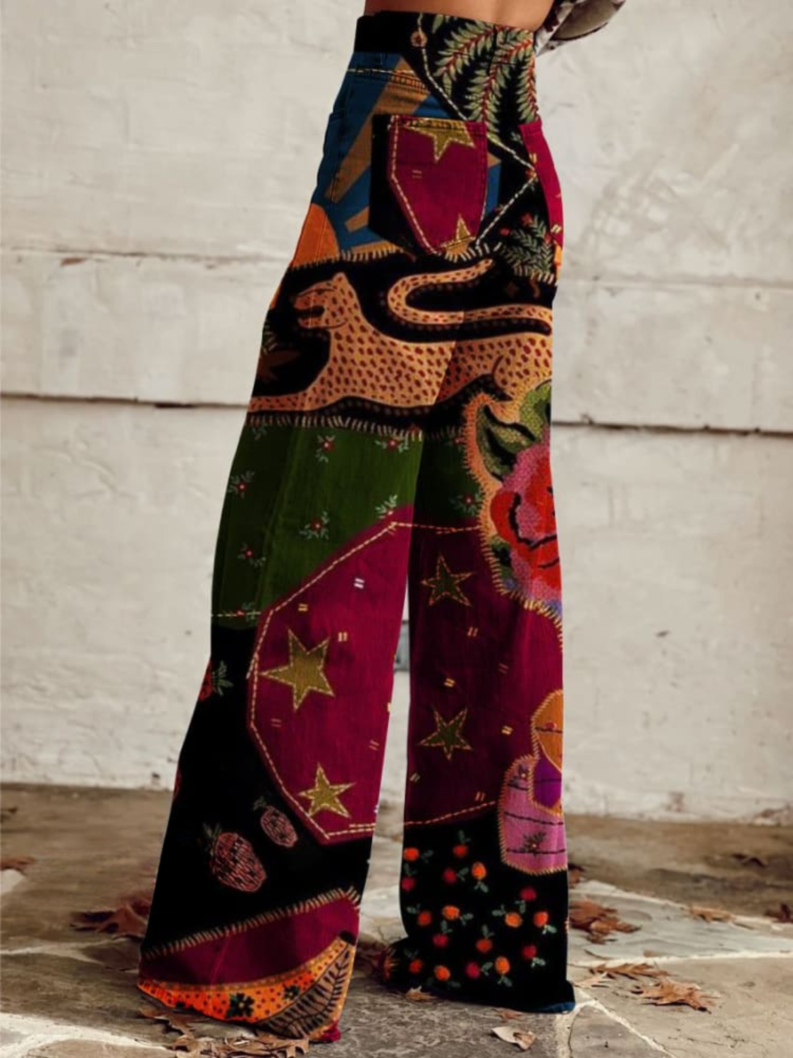 SYLVIE™ |Pantalon Bohème Chic