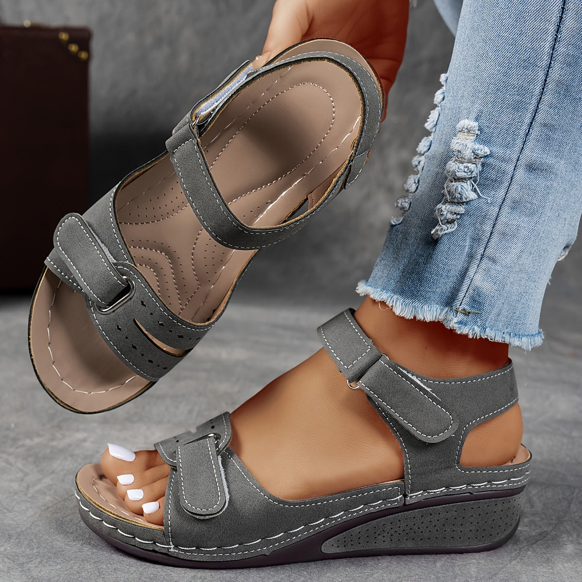 MADISON | Sandale orthopédique à la mode