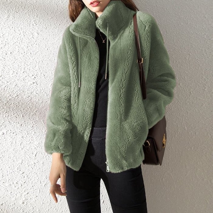 Lune | Manteau Matelassé à Col Montant
