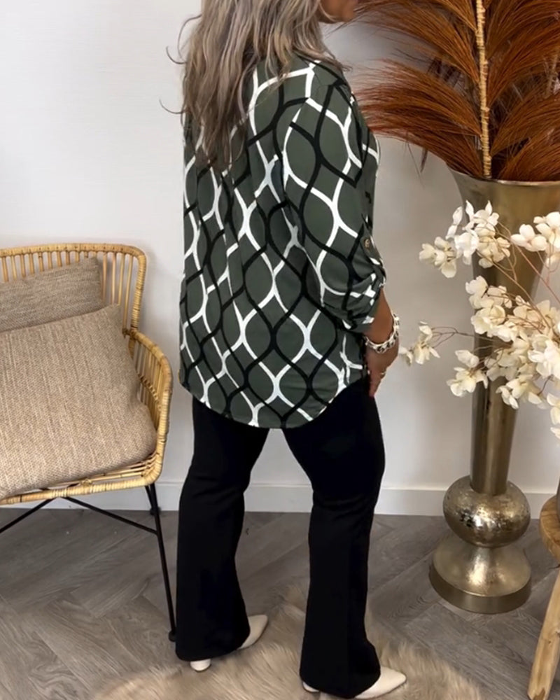 CLAIRE™ | Blouse à motif