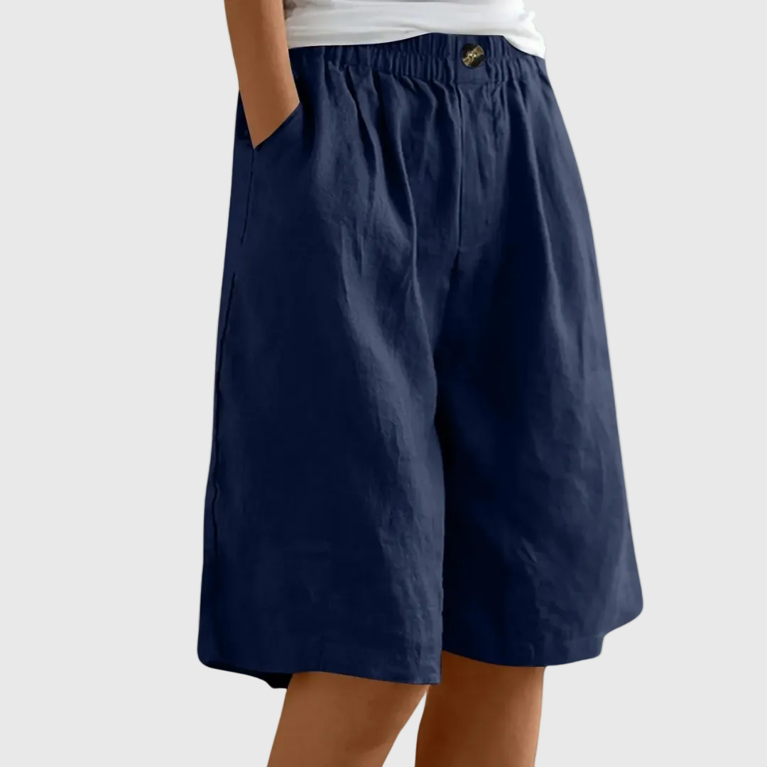 MARIE | Shorts Amples Taille Élastique