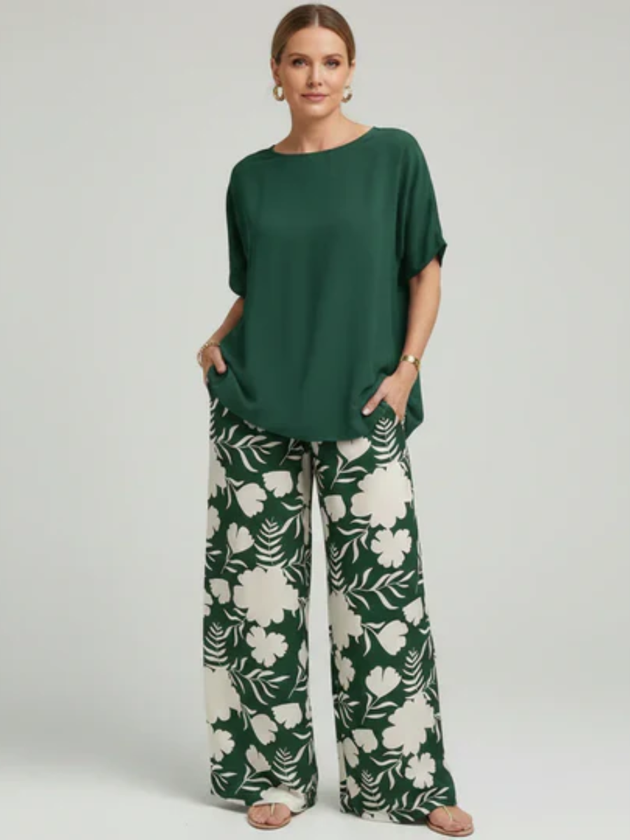 Lucienne | Ensemble Fleuri Élégant