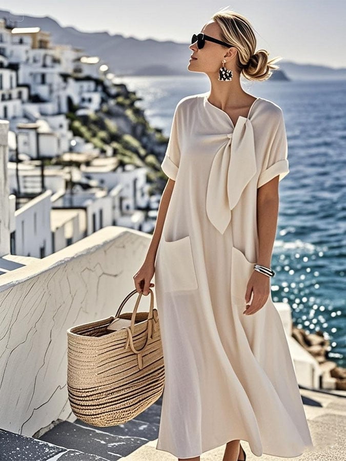 MIREILLE | Robe en coton fluide et estivale