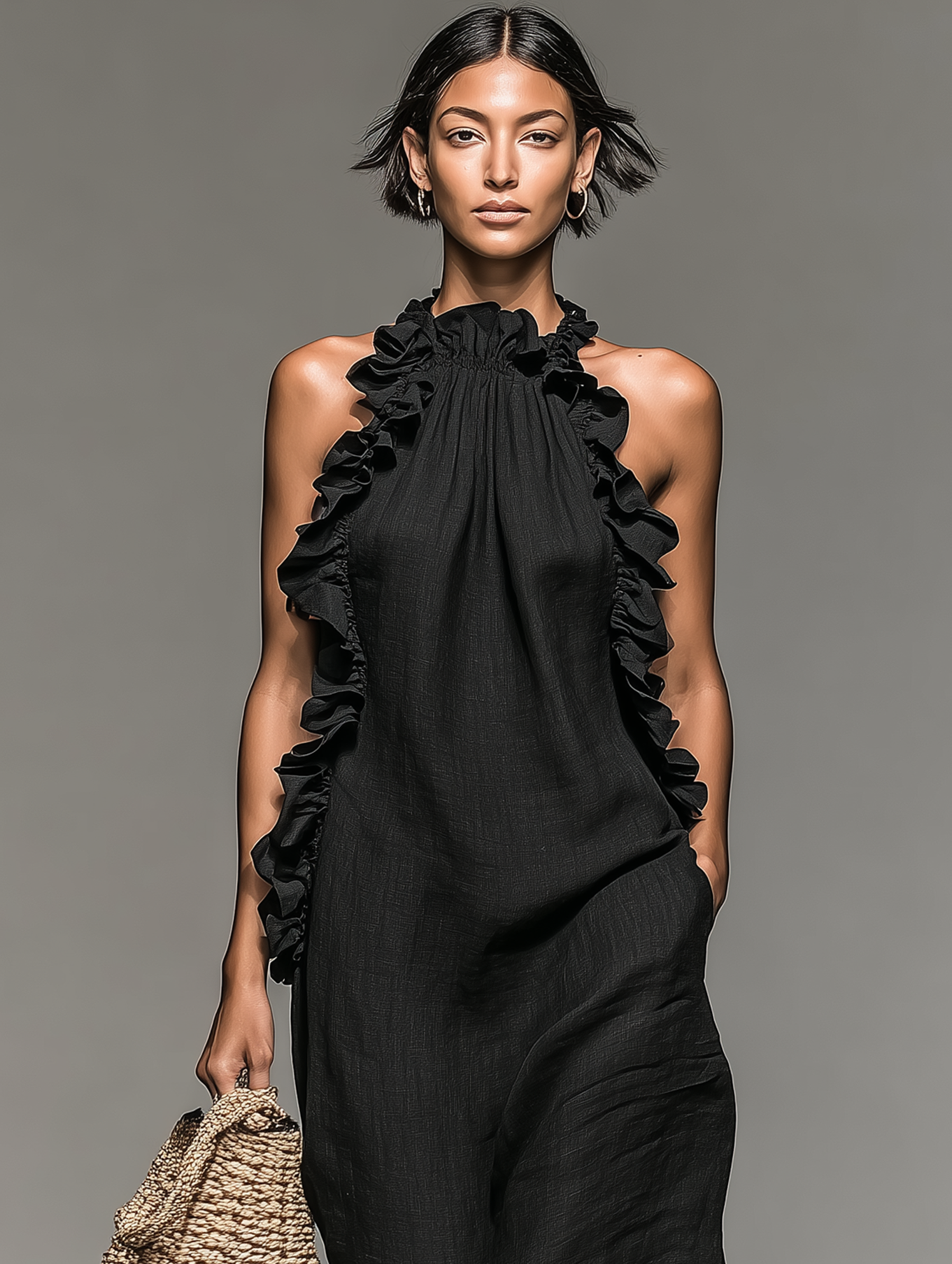 Élodie | Robe Maxi Élégante à Volants