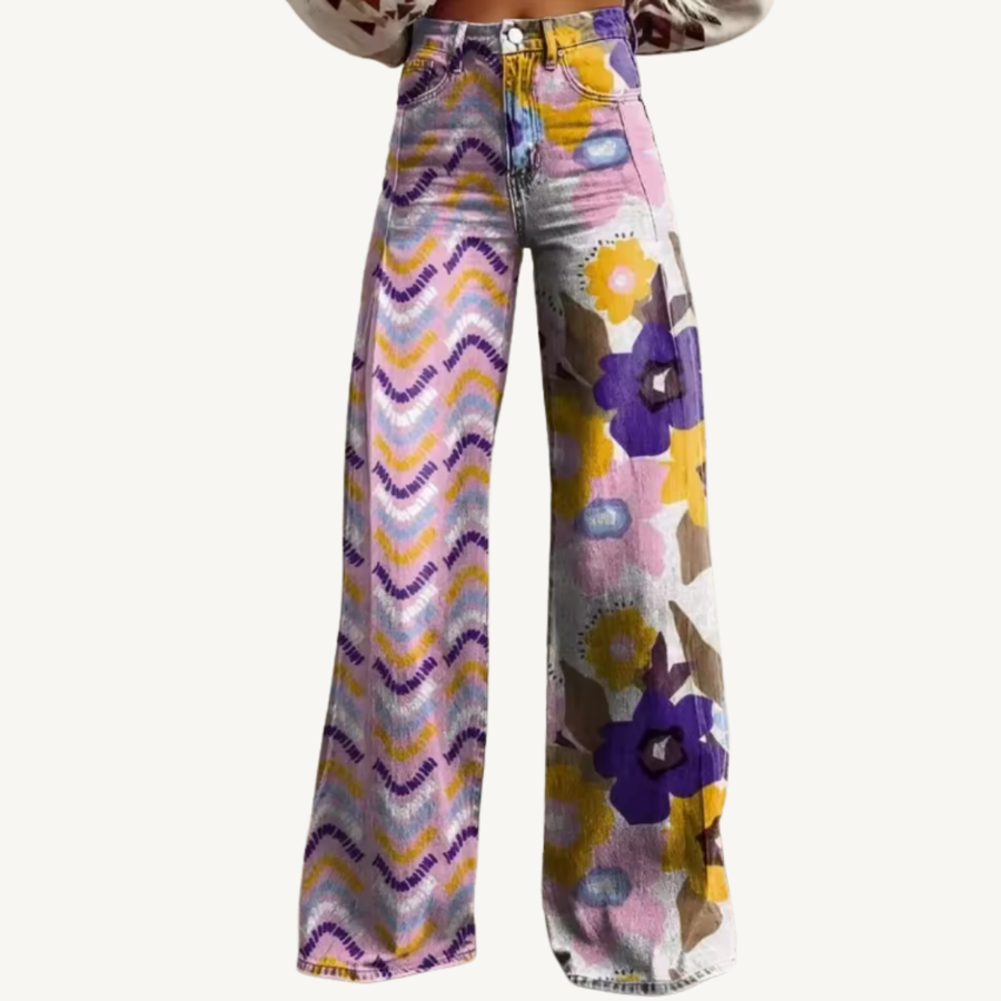 ISADORA™ | Pantalons Fleurs Bohèmes