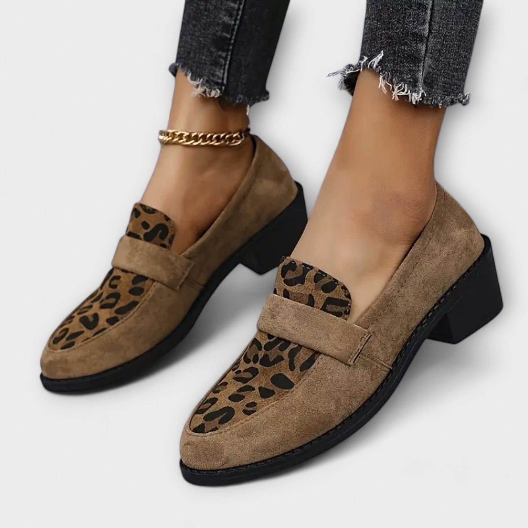 AURORA™ | Chaussures élégantes pour femmes en imprimé léopard