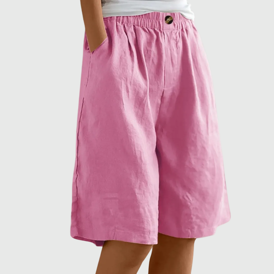 MARIE | Shorts Amples Taille Élastique