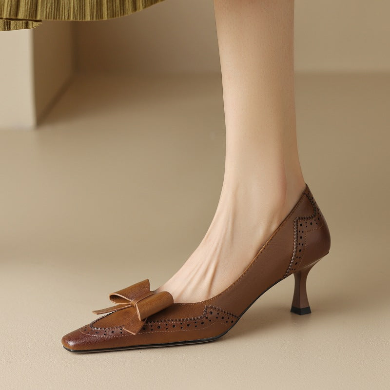 CELORA | Pompes en Cuir
