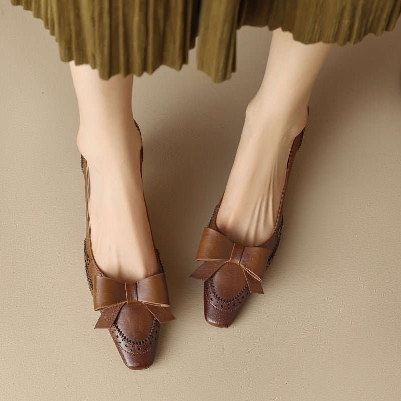 CELORA | Pompes en Cuir