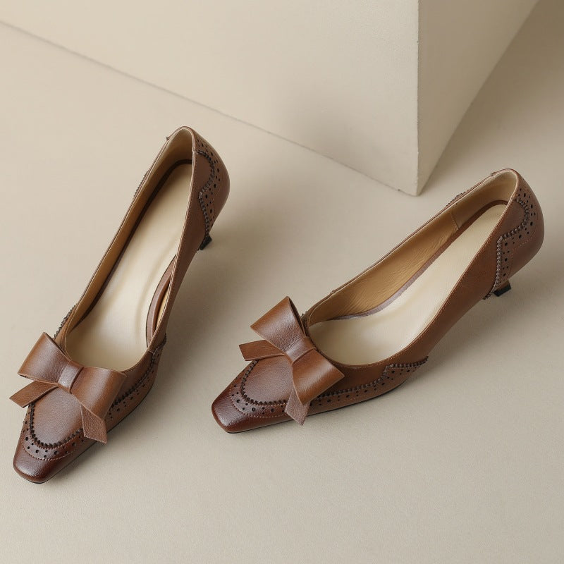 CELORA | Pompes en Cuir