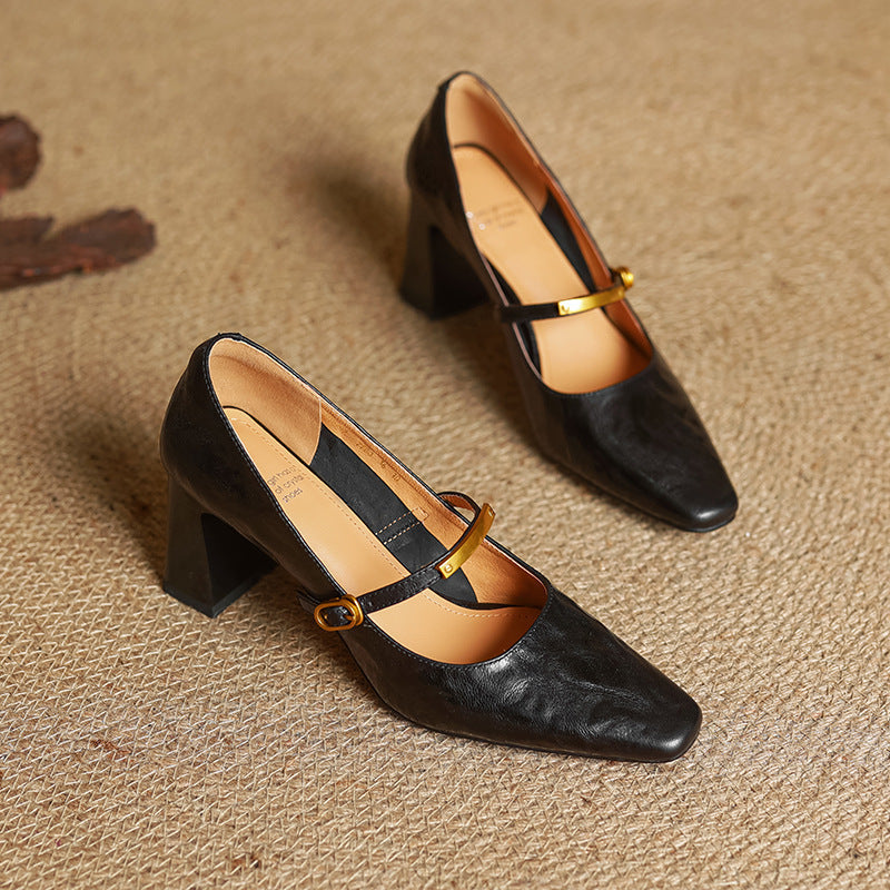 MARLEON | Talons Riemchen en Cuir