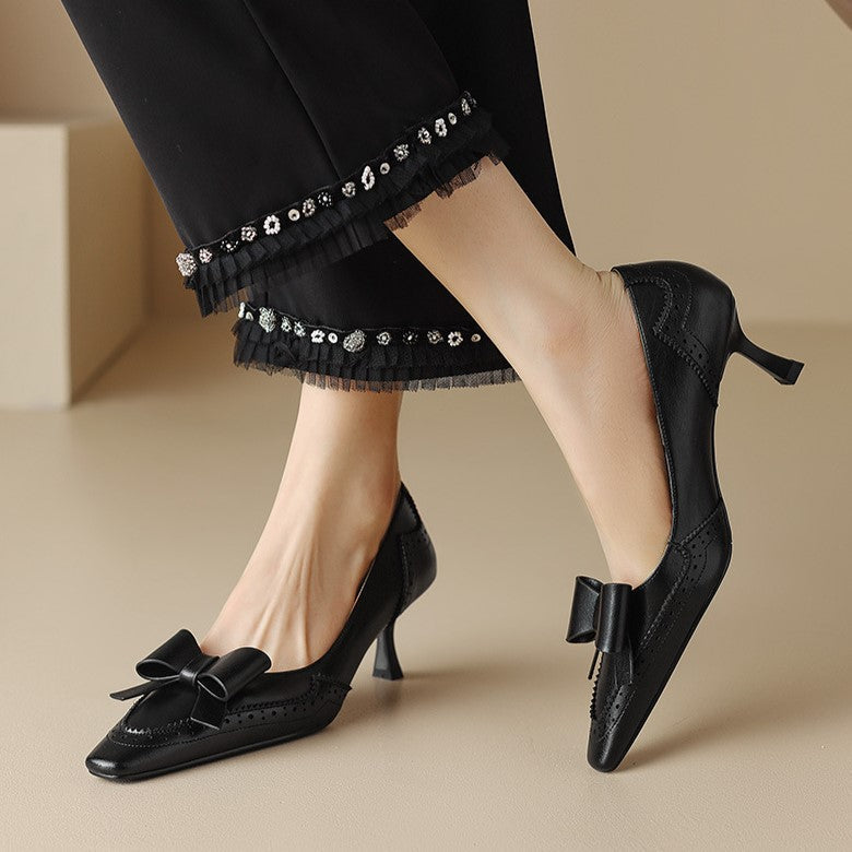 CELORA | Pompes en Cuir