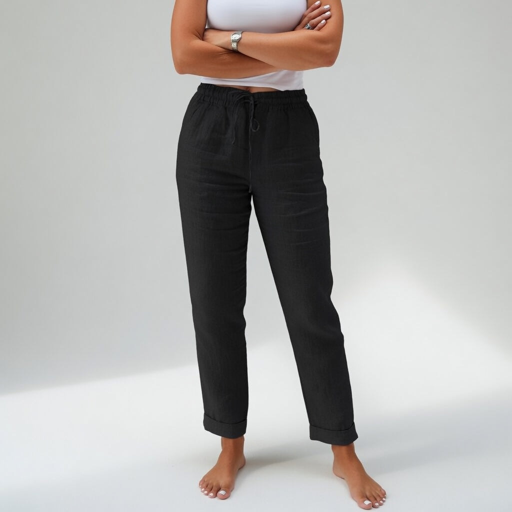 ALBERTINE | Pantalon 100% coton fluide confort naturel