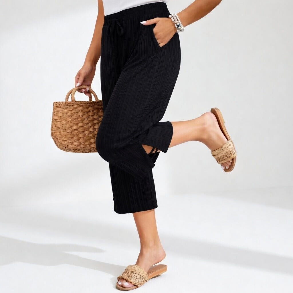 LAURÉLINE | Pantalon fluide élégant confortable