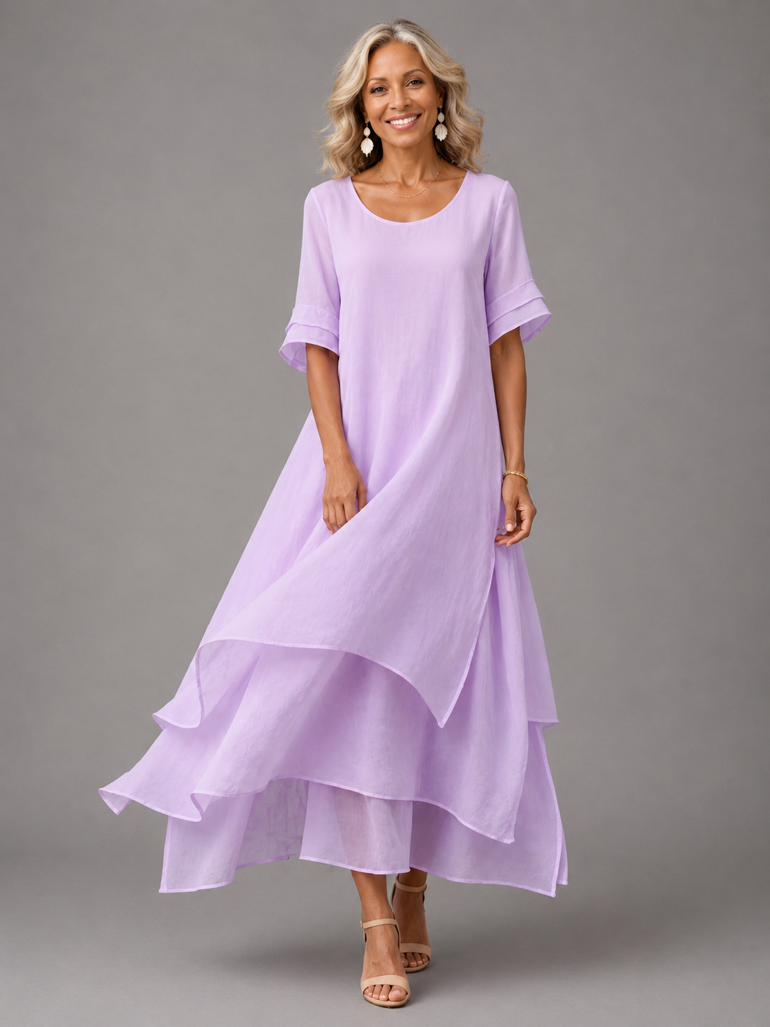 Camille | Robe Maxi Élégante à Volants