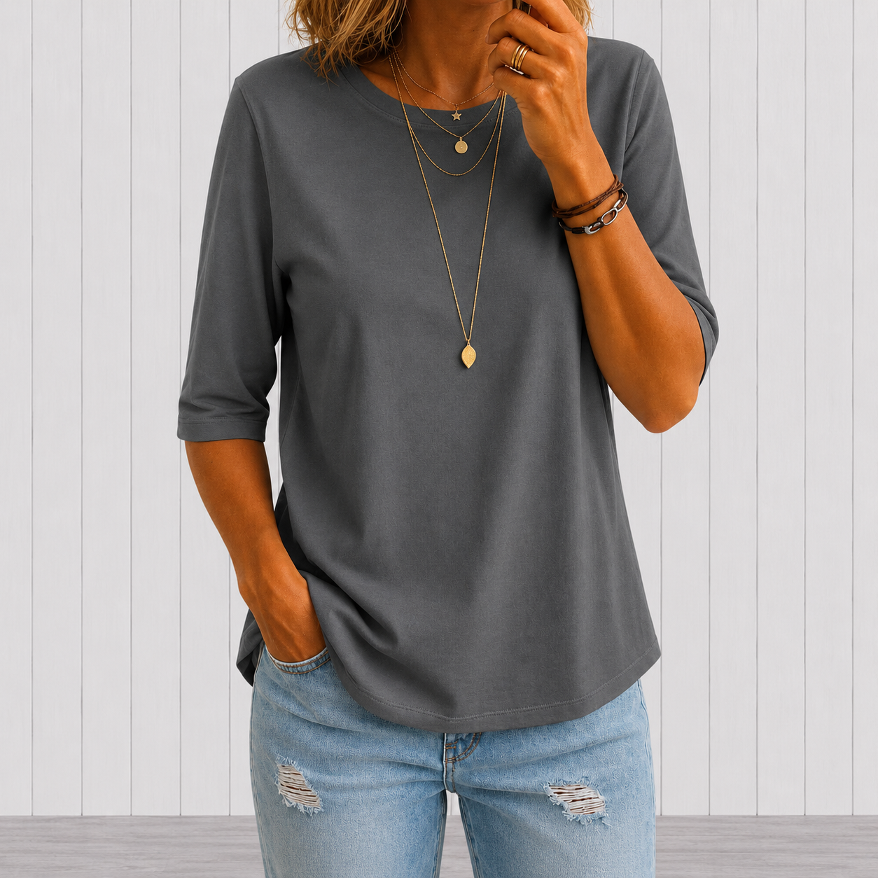 Nicole | Haut Essentiel Élégant
