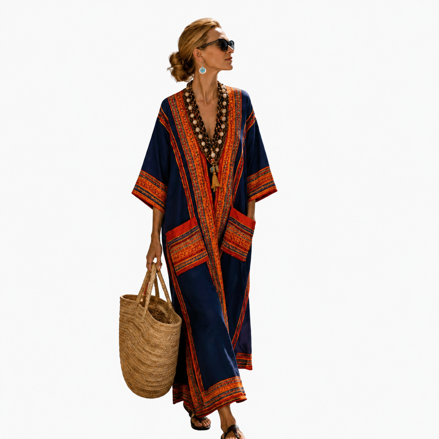 Denise™ | Robe Maxi Bohème Raffinée