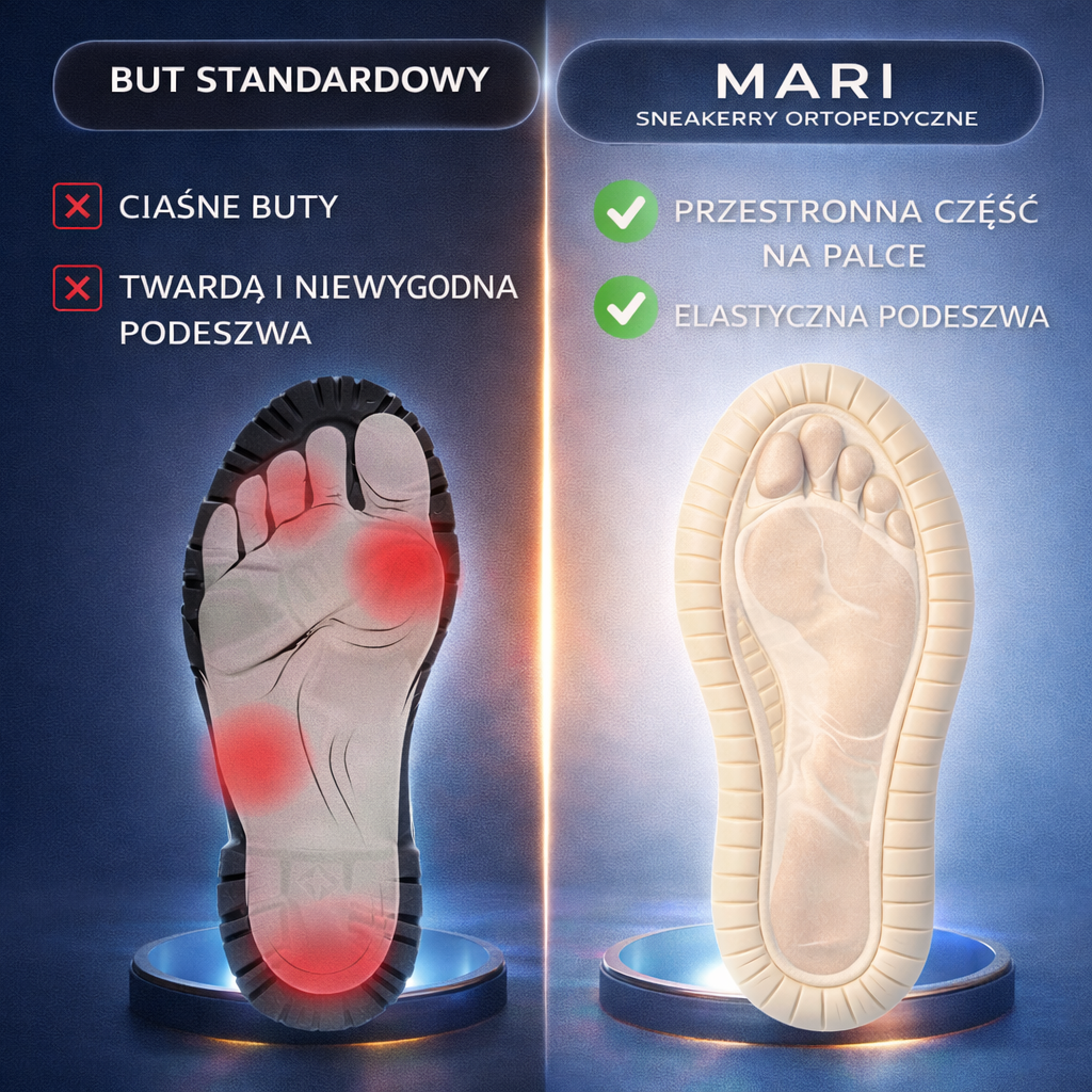 MARI™ | Sneakers orthopédiques confortables