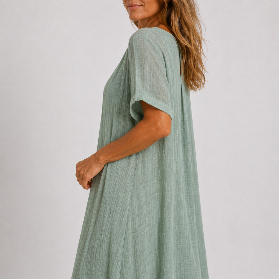 Madeleine | Robe Maxi Fluide Décontractée