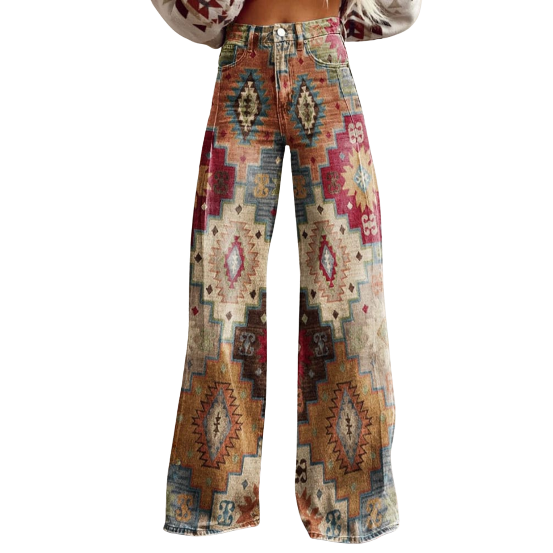 AMBRE™ | Pantalon Rétro Élégant