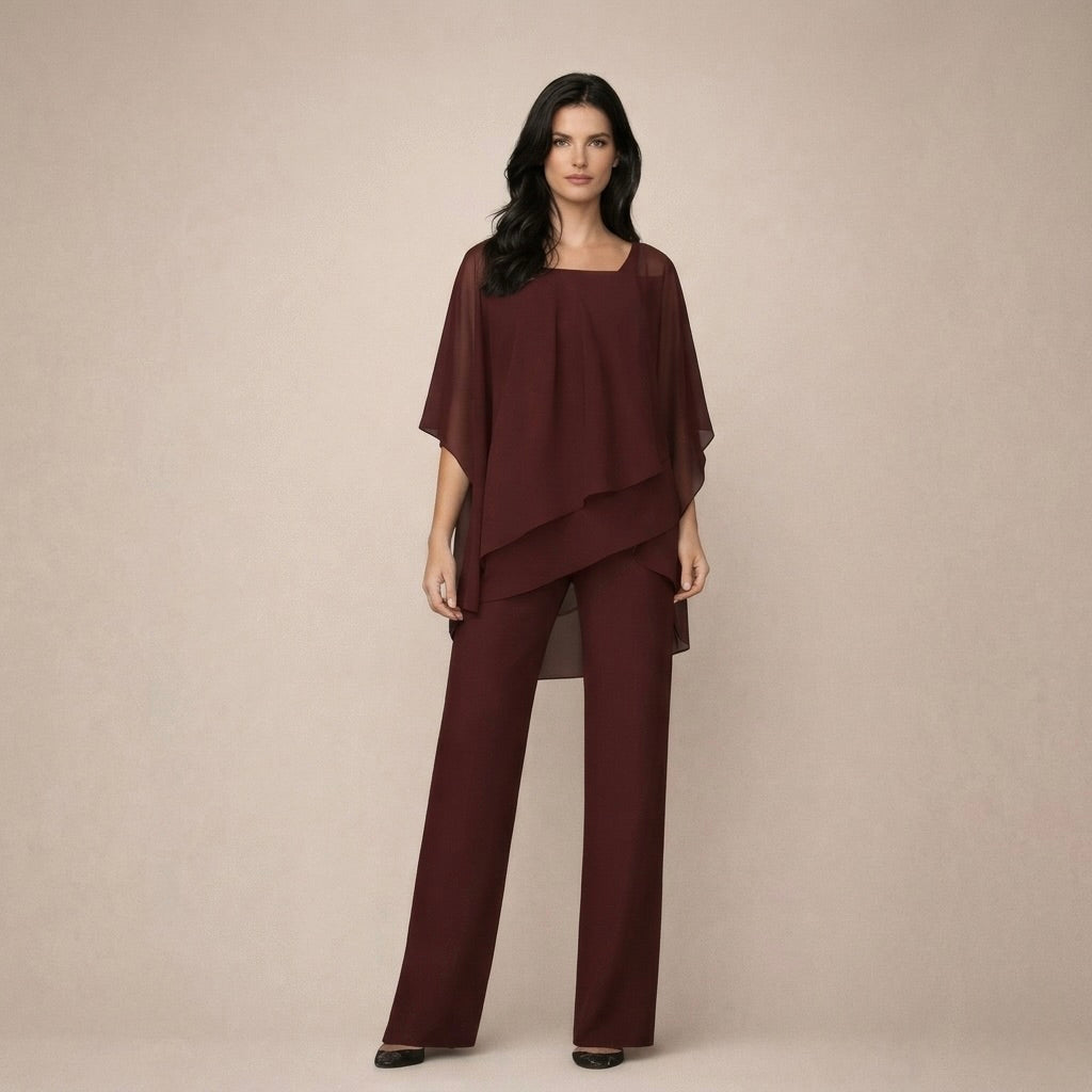 CLARA™ | Ensemble Élégant avec Top Superposé