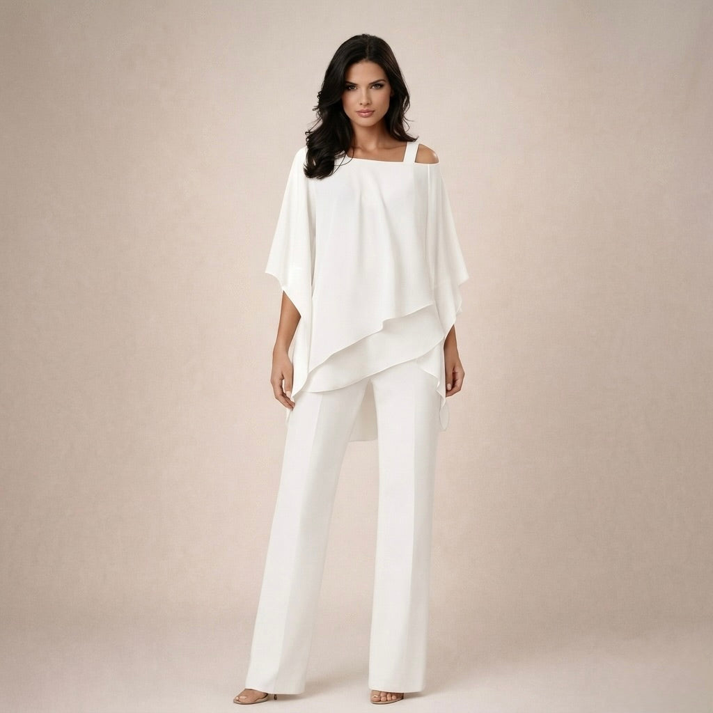 CLARA™ | Ensemble Élégant avec Top Superposé