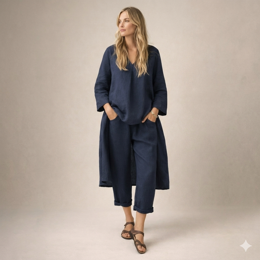 MARIANNE™ | Ensemble en Lin Lâche