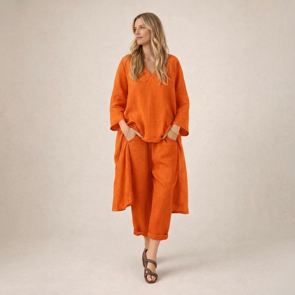 MARIANNE™ | Ensemble en Lin Lâche