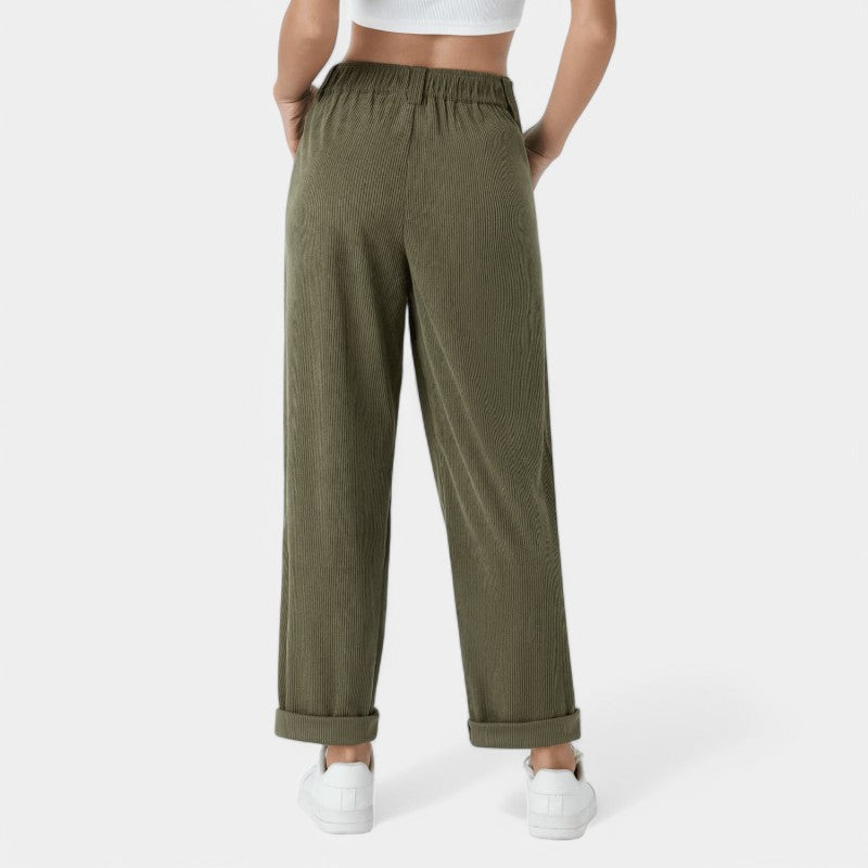 NOÉMIE ™ | Pantalon en velours côtelé