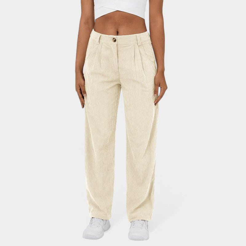 NOÉMIE ™ | Pantalon en velours côtelé