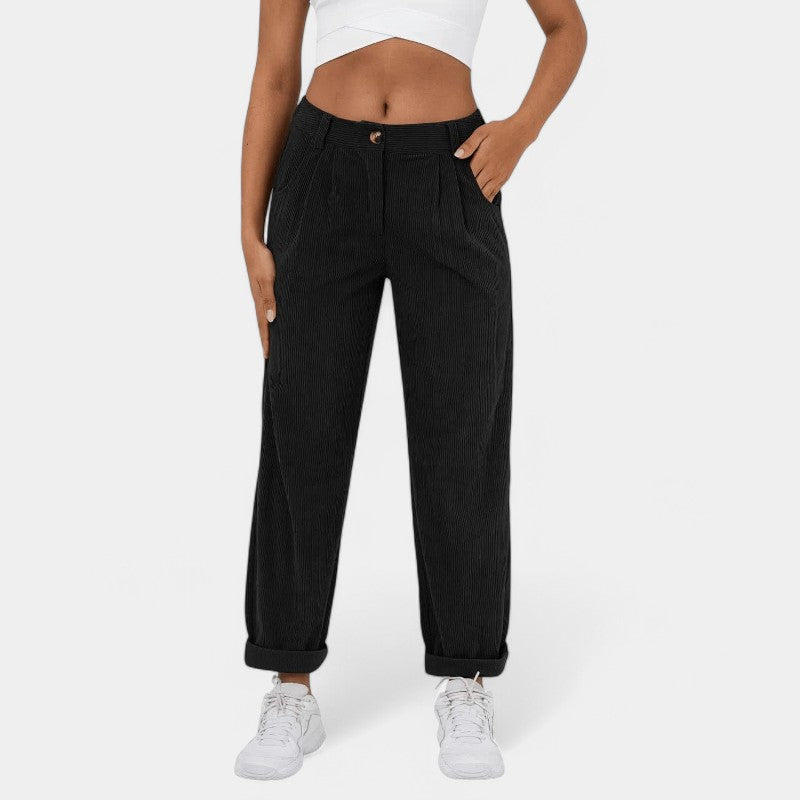 NOÉMIE ™ | Pantalon en velours côtelé