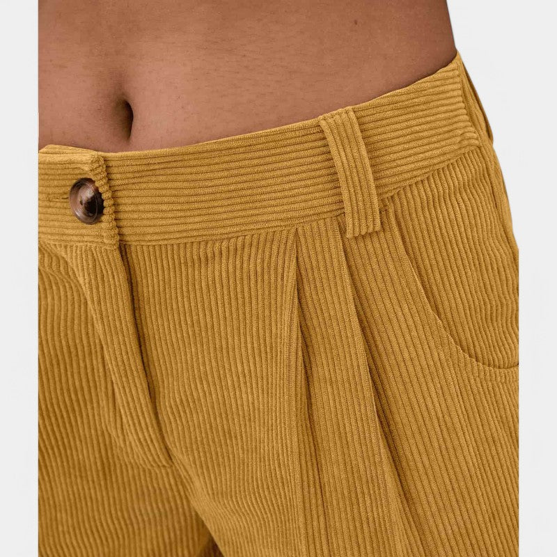 NOÉMIE ™ | Pantalon en velours côtelé