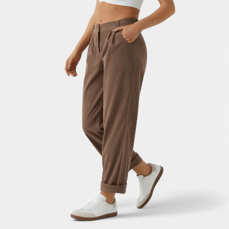 NOÉMIE ™ | Pantalon en velours côtelé