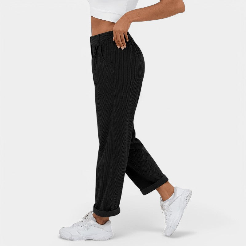 NOÉMIE ™ | Pantalon en velours côtelé