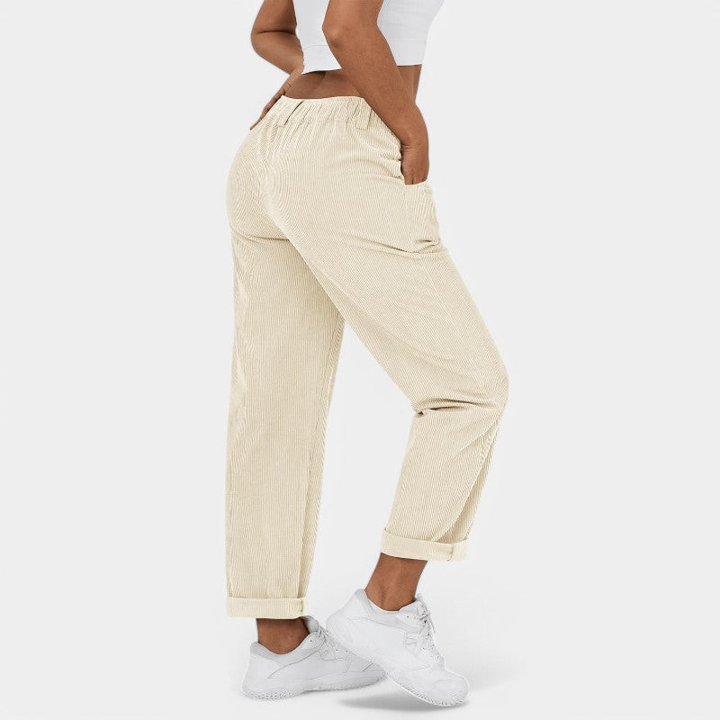 NOÉMIE ™ | Pantalon en velours côtelé