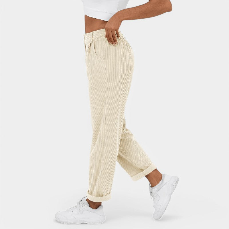 NOÉMIE ™ | Pantalon en velours côtelé