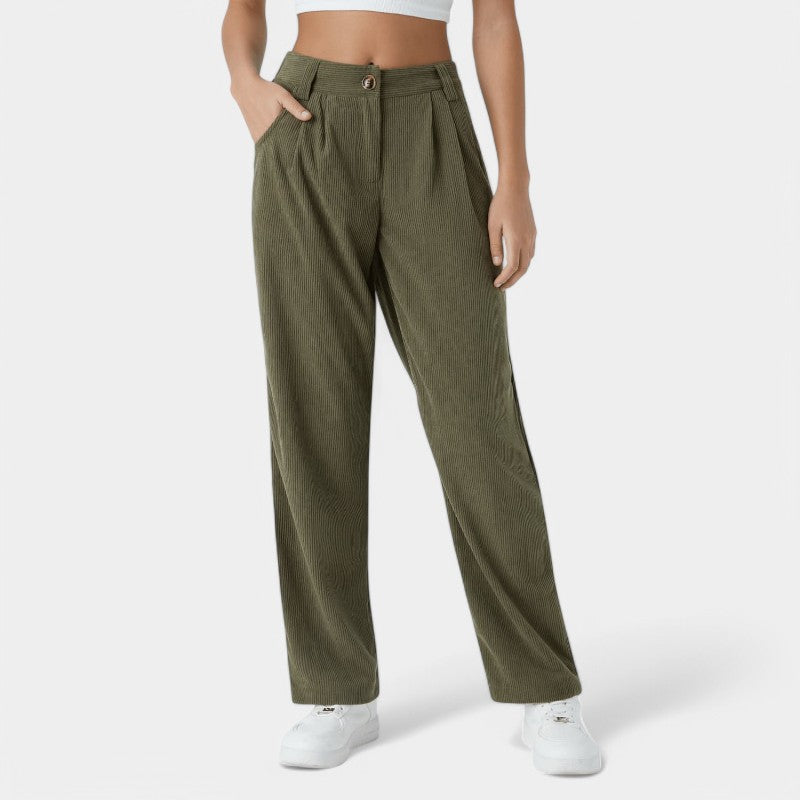 NOÉMIE ™ | Pantalon en velours côtelé