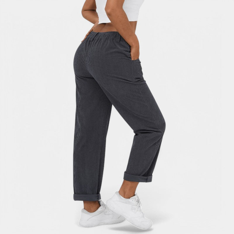 NOÉMIE ™ | Pantalon en velours côtelé