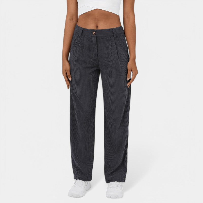 NOÉMIE ™ | Pantalon en velours côtelé
