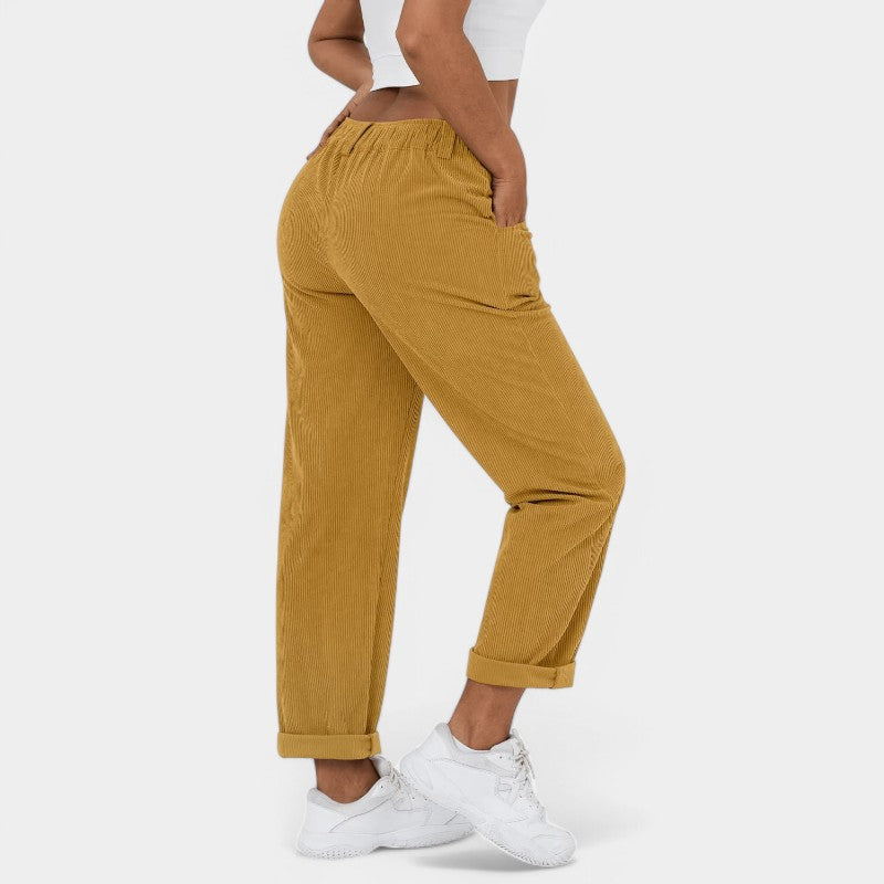 NOÉMIE ™ | Pantalon en velours côtelé