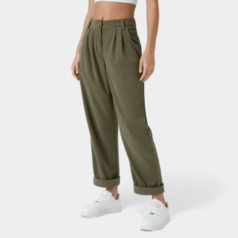 NOÉMIE ™ | Pantalon en velours côtelé