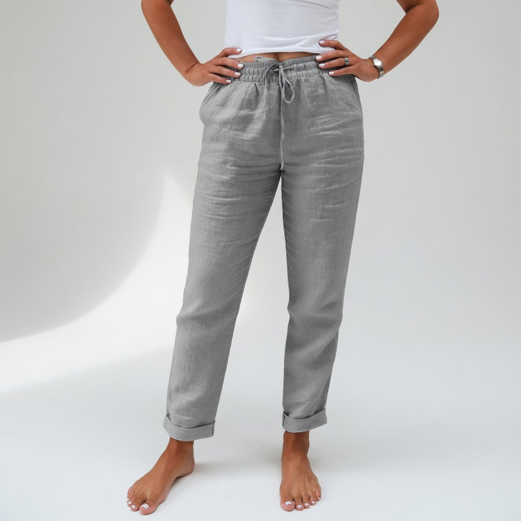 ALBERTINE | Pantalon 100% coton fluide confort naturel