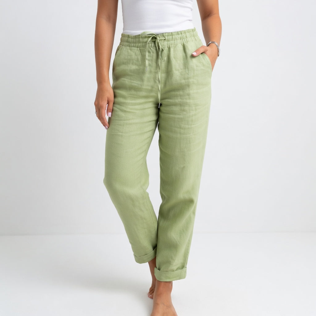 ALBERTINE | Pantalon 100% coton fluide confort naturel